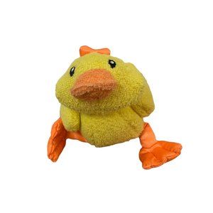 Bright Starts Duck Chick Plush Mini 2003 Terry Cloth Baby Bird Stuffed Toy *READ